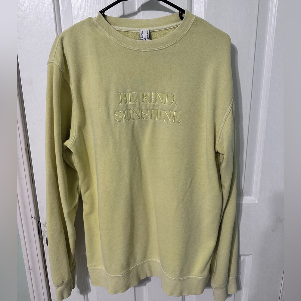 Be Kind Sunshine sweatshirt